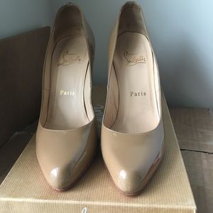 Christian louboutin Decolette 868 PUMP CAMEL 100MM